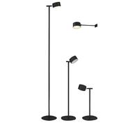 Northpoint Lampada da terra a LED a batteria 3 in 1, dimmerabile, flessibile, come lampada da tavolo e da parete, luce bianca calda (3000 K), per interni ed esterni, regolabile in altezza fino a 120
