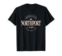Northport New York Modern - Northport NY Maglietta