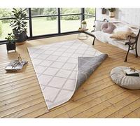 NORTHRUGS Corsica - Tappeto reversibile per interni ed esterni, 200 x 290 cm, resistente alle intemperie, moderno, motivo geometrico, per balcone, terrazza, giardino, giardino d'inverno, soggiorno