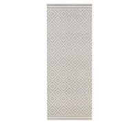 NORTHRUGS Tappeto per interni ed esterni, a rombi, 80 x 200 cm, resistente alle intemperie, moderno, motivo geometrico, a rombi, design allover per balcone, terrazza, giardino, giardino d'inverno,