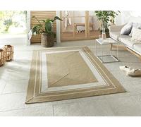 NORTHRUGS Trenzado, tappeto per interni ed esterni, resistente alle intemperie, facile da pulire, look fatto a mano, per interni ed esterni, in tessuto, per balcone, terrazza, soggiorno, giardino,