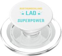 Northumberland Lad Qual è il tuo superpotere Northumberland Day PopSockets PopGrip per MagSafe