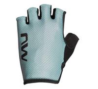 Northwave Active 2024 - Guanti da ciclismo corti da donna, colore: verde/nero