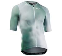 Northwave - Blade Jersey Short Sleeve - Maglietta da ciclismo M grigio/turchese
