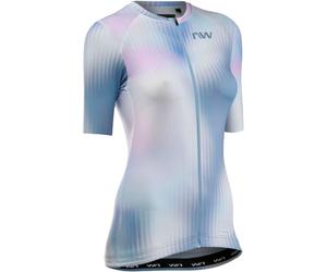 NORTHWAVE Blade W Jersey Short Sleeve - Donna - Bianco / Blu / Rosa - Taglia S- modello 2026