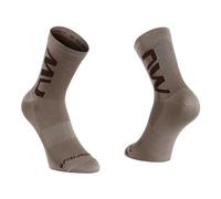 Northwave - Extreme Air Mid Sock - Calze da ciclismo EU 44-47 marrone/grigio