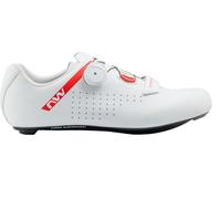 Northwave Core Plus 2 Scarpe da Ciclismo Uomo Bianco/Rosso 42