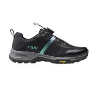 Scarpe da ciclismo da donna MTB Northwave Crossland Plus nero (38 EU)