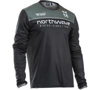 NORTHWAVE Edge 2 Jersey Ls - Uomo - Nero / Grigio - Taglia S- modello 2024
