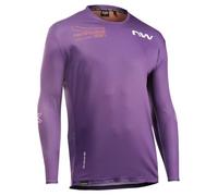 Northwave Edge 2 - Maglia da ciclismo lunga, lilla 2025