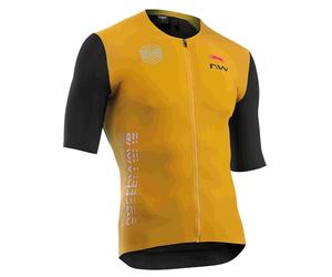 Northwave Extreme Evo - Maglia da ciclismo corta, giallo/nero 2024: taglia: 3XL (56)