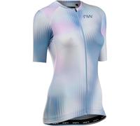 NORTHWAVE Extreme W Jersey Short Sleeve - Donna - Bianco / Blu / Rosa - Taglia S- modello 2026
