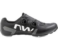 Northwave Extreme X Scarpe MTB XC Uomo, Suola Rigida ad Alte Prestazioni, Calzata Precisa per Cross Country, Gare e Allenamenti, Nero EU 44.5