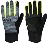 Northwave Fast Gel Glove Anthra/YLLW Flu M