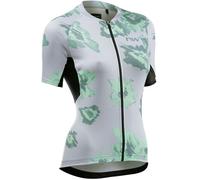 NORTHWAVE Force Evo W Jersey Short Sleeve - Donna - Grigio / Verde - Taglia M- modello 2025