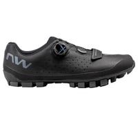 Northwave - Hammer Plus - Scarpe da ciclismo EU 44,5 nero/grigio