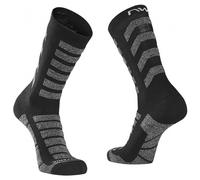 Northwave - Husky Ceramic High Sock - Calze da ciclismo Unisex S | EU 36|39 nero/grigio