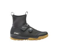 Scarpe Northwave Kingrock Plus GORE-TEX MTB nero marrone miele - 37