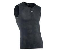 Maglia northwave light black senza maniche