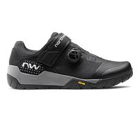 Northwave Overland Plus - Scarpe da Ciclismo MTB Uomo | Scarpe Mountain Bike Gravel | Nero 46