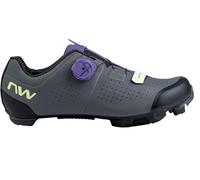 Northwave Razer Donna - Scarpe da Ciclismo Uomo | Scarpe Bici da Strada | Grigio 39.5