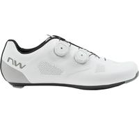 Northwave Revolution 2026 - Scarpe da ciclismo da corsa, colore: Bianco/Grigio, bianco, 39.5 EU