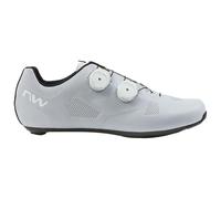 Northwave Revolution 2026 - Scarpe da ciclismo da corsa, colore: grigio/bianco, grigio., 49 EU