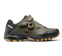 Northwave Spider Plus 3 - Scarpe da Ciclismo MTB Uomo | Scarpe Mountain Bike | Verde 41