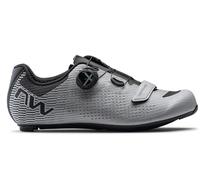 Northwave Storm Carbon 2 - Scarpe da Ciclismo da Uomo, Argento, 42 EU
