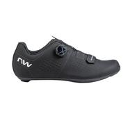 Northwave Storm Carbon - scarpe bici da corsa Black/White 40,5 EU