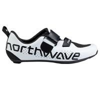 Northwave tribute carbon bianco nero scarpe da triathlon da uomo