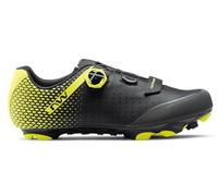 Northwave x, Scarpe da Trail Running Uomo, Black Yellow Fluo, 40 EU