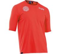 NORTHWAVE Xtrail 2 Jersey Ss - Uomo - Rosso - Taglia L- modello 2024
