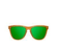 Northweek Occhiali da sole Regular Marrone scuro Lenti verde smeraldo Ø 47 mm Unisex