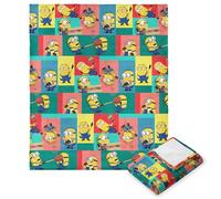 Northwest Cattivissimo me 4 nuvole, coperta in peluche super morbida, 127 x 152,4 cm, Shenanigans