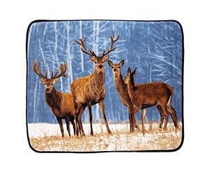 Northwest Cold Snap - Coperta oversize Raschel, 152,4 x 203,2 cm