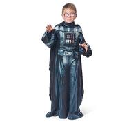 Northwest Coperta con maniche a tema Star Wars Being Darth Vader, per giovani, effetto seta, 121,9 x 122 cm