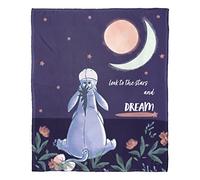 Northwest Coperta Disney's Winnie The Pooh Silk Touch, 127 x 152 cm, Star Gazer Eeyore