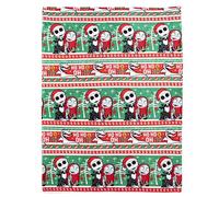 Northwest Coperta effetto seta a tema Nightmare Before Christmas, 127 x 178 cm, con scritta Ho Ho Oh No”