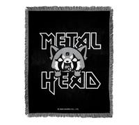 Northwest Coperta in tessuto jacquard, 116,8 x 152,4 cm, testa in metallo Aggretsuko