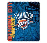 Northwest Copriletto in Pile con Stampa delle Squadre NBA e Hard Knocks (Golden State Warriors), Bambino Donna Unisex Ragazzi Uomo, 1NBA/03101/0033/AMZ, Blue, 50" x 60"