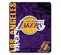 Northwest Copriletto in Pile con Stampa delle Squadre NBA e Hard Knocks (Golden State Warriors), Unisex Donna Ragazzi Ragazza Uomo, 1NBA/03101/0013/AMZ, Purple, 50" x 60"