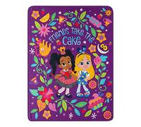 Northwest Disney Alice Wonderland Bakery - Coperta da forno Micro Raschel, 116,8 x 152,4 cm, Take The Cake