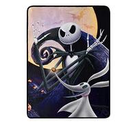Northwest Disney Nightmare Before Christmas - Coperta con micro Raschel, 116,8 x 152,4 cm, follia della luna piena