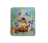 NORTHWEST Disney Wish Silk Touch Sherpa, coperta, 101,6 x 127 cm, My Friends