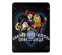 Northwest Disney's Hocus Pocus Micro Raschel - Coperta da tiro Hocus, 116,8 x 152,4 cm, I Heart Hocus