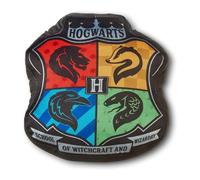 NORTHWEST Harry Potter Cloud Throw Pillow, 15", Hogwarts Crest