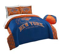 NORTHWEST Licenza ufficiale NBA New York Knicks Reverse Slam Pieno/Queen Comforter e 2 Sham Set