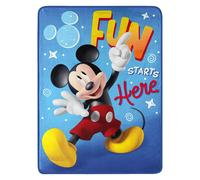 Northwest Mickey Mouse Silk Touch Throw Coperta, 116,8 x 152,4 cm, divertente co