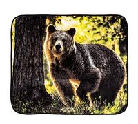 Northwest Morning Stroll Raschel - Coperta da cucina, 127 x 152 cm